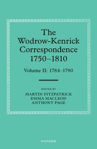 Produktbild: The Wodrow-Kenrick Correspondence 1750-1810
