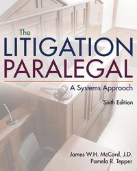 Produktbild: Litigation Paralegal 6/e