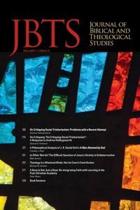 Produktbild: Journal of Biblical and Theological Studies, Issue 7.2