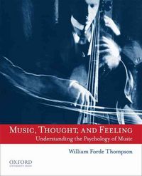 Produktbild: Music, Thought, and Feeling: Understanding the Psychology of Music