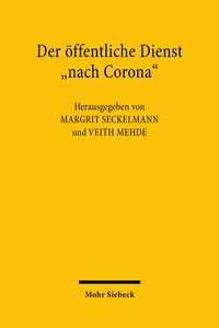 Produktbild: Der &ouml;ffentliche Dienst "nach Corona"