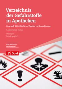 Produktbild: Verzeichnis der Gefahrstoffe in Apotheken