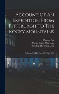 Produktbild: Account Of An Expedition From Pittsburgh To The Rocky Mountains