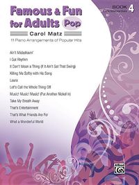 Produktbild: Famous & Fun for Adults -- Pop, Bk 4