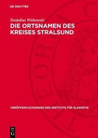 Produktbild: Die Ortsnamen des Kreises Stralsund