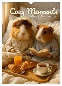 Produktbild: Cozy Moments - Meerschweinchen Kalender (Wandkalender 2027 DIN A3 hoch), CALVENDO Monatskalender