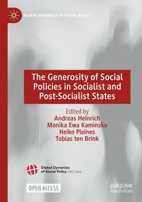 Produktbild: The Generosity of Social Policies in Socialist and Post-Socialist States