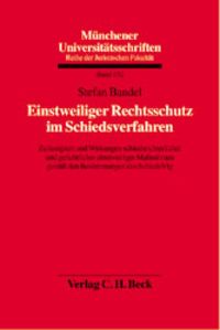 Produktbild: Einstweiliger Rechtsschutz im Schiedsverfahren