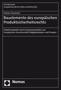 Produktbild: Bauelemente des europ&auml;ischen Produktsicherheitsrechts