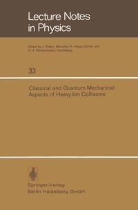Produktbild: Classical and Quantum Mechanical Aspects of Heavy Ion Collisions