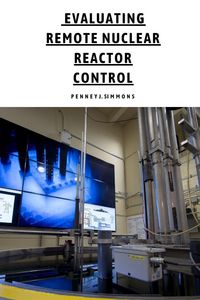 Produktbild: Evaluating Remote Nuclear Reactor Control