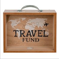 Bild vom Artikel Spardose Holz Travel vom Autor 
