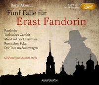 Bild vom Artikel Fünf Fälle für Erast Fandorin (5 MP3-CDs) vom Autor Boris Akunin