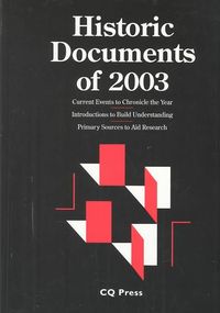 Produktbild: Historic Documents Of 2003 Rev