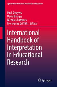 Produktbild: International Handbook of Interpretation in Educational Research