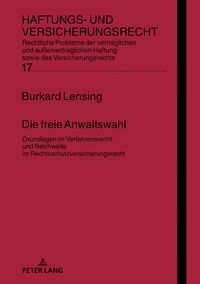 Produktbild: Die freie Anwaltswahl