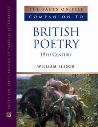 Produktbild: Flesch, W:  The Facts on File Companion to British Poetry