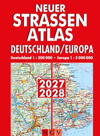Produktbild: Neuer Stra&szlig;enatlas Deutschland/Europa 2027/2028
