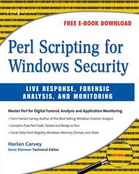 Produktbild: Perl Scripting for Windows Security