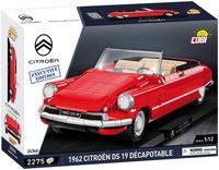 Produktbild: COBI Cars 24346 - 1962 Citroen DS 19 D&eacute;capotable, Executive Edition, Bausatz 1:12, 2275 Klemmbausteine