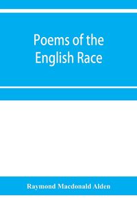 Produktbild: Poems of the English race