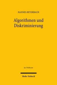 Produktbild: Algorithmen und Diskriminierung