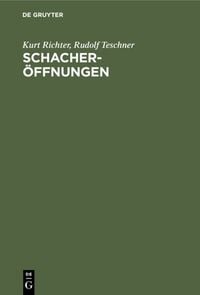 Produktbild: Schacher&ouml;ffnungen