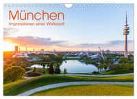 Produktbild: M&Uuml;NCHEN Impressionen einer Weltstadt (Wandkalender 2027 DIN A4 quer), CALVENDO Monatskalender