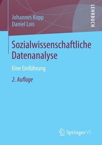 Produktbild: Sozialwissenschaftliche Datenanalyse