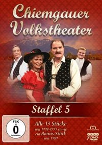 Produktbild: Chiemgauer Volkstheater - Die komplette Staffel 5 von 1998-1999 plus Bonus (Fernsehjuwelen) [7 DVDs]