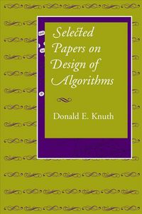 Produktbild: Knuth, D: Selected Papers on Design of Algorithms