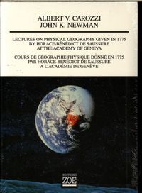 Produktbild: Lectures on physical geography given in 1775 by HB de Saussure