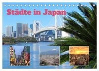 Produktbild: St&auml;dte in Japan (Tischkalender 2027 DIN A5 quer), CALVENDO Monatskalender