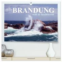Produktbild: Brandung faszinierent und wild (hochwertiger Premium Wandkalender 2026 DIN A2 quer), Kunstdruck in Hochglanz