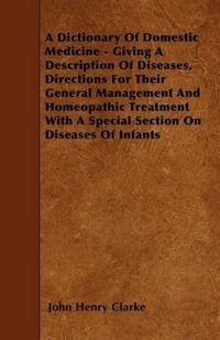 Produktbild: A Dictionary of Domestic Medicine - Givi