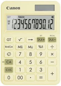 Produktbild: CANON Tischrechner LS-125KB, pastellgelb