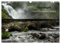 Produktbild: Norwegen - Vom Westen zum S&uuml;den (Wandkalender 2026 DIN A3 quer), CALVENDO Monatskalender