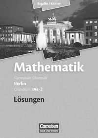 Produktbild: Bigalke/K&ouml;hler: Mathematik - Berlin - Ausgabe 2010 - Grundkurs 2. Halbjahr