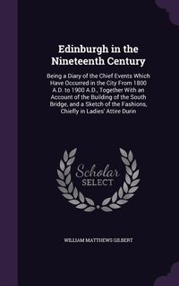 Produktbild: Edinburgh in the Nineteenth Century