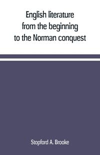 Produktbild: English literature, from the beginning to the Norman conquest