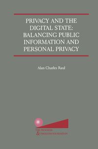 Produktbild: Privacy and the Digital State