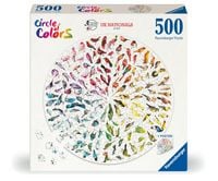 Produktbild: Erwachsenenpuzzle 500 Teile - Bunte V&ouml;gel