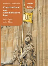 Produktbild: Constitutional and Administrative Law
