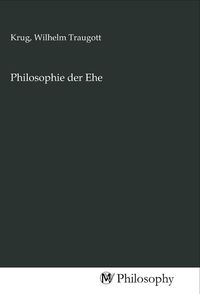 Produktbild: Philosophie der Ehe
