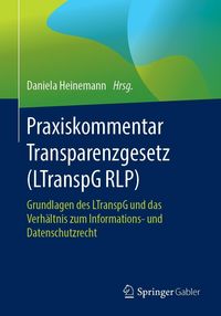 Produktbild: Praxiskommentar Transparenzgesetz (LTranspG RLP)