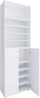 Produktbild: XL Holz Gro&szlig;er Schuhschrank Schuhkommode Lona 10