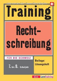 Produktbild: Training Rechtschreibung 7. bis 9. Schuljahr