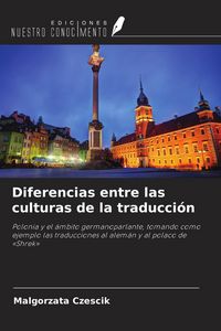 Produktbild: Diferencias entre las culturas de la traducci&oacute;n
