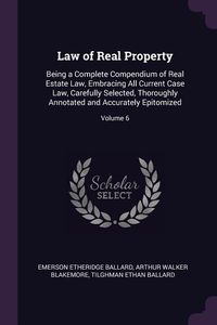 Produktbild: Law of Real Property