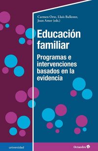Produktbild: Educaci&oacute;n familiar : programas e intervenciones basados en la evidencia